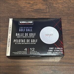 🤩 3 FOR $25 🤩 Kirkland Signature White Golf Balls Set